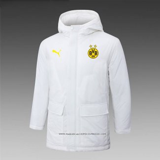 Borussia Dortmund Bianco Chaqueta Invierno del 24-25