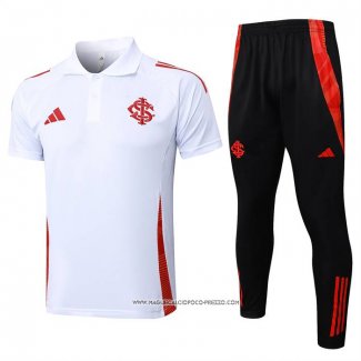 Conjunto Polo SC Internacional Bianco 24-25