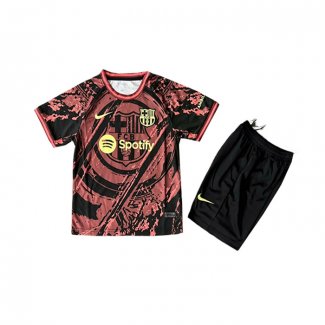Maglia Barcellona Special 25/26 Bambino Rosso Nero