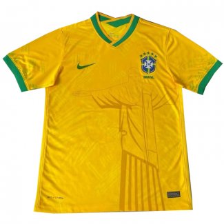 Maglia Brasile Jesus 2024-25 Giallo Thailandia