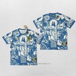 Maglia Brasile Jesus 2025-2026 Blu Thailandia