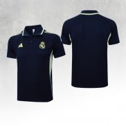 Maglia Polo Real Madrid 25-26 Blu Scuro