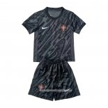 Maglia Portogallo Portiere 2024 Bambino Nero