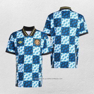 Maglia Prematch Manchester United 25/26 Blu