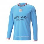 Prima Maglia Manchester City 22/23 Manica Lunga