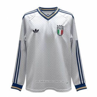 Seconda Maglia Italia 2026 Manica Lunga