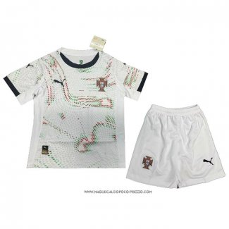 Seconda Maglia Portogallo Bambino 2025