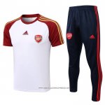 Tuta da Track Arsenal 21/22 Manica Corta Bianco