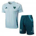 Tuta da Track Cruzeiro Manica Corta Verde - Pantaloncini 24-25