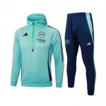 Tuta da Track Felpa Arsenal 24/25 Bambino Verde
