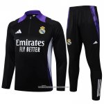 Tuta da Track Felpa Real Madrid 2024 Nero -25