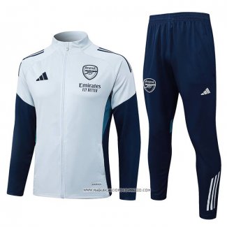 Tuta da Track Giacca Arsenal 25/26 Grigio