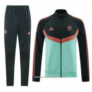 Tuta da Track Giacca Bayern Monaco Verde 24-25