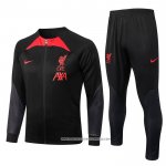 Tuta da Track Giacca Liverpool 22/23 Nero