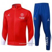 Tuta da Track Giacca Paris Saint-Germain 2024 Bambino Rosso -25