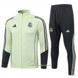 Tuta da Track Giacca Real Madrid 25/26 Verde Nero