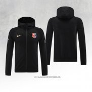 Giacca con Cappuccio Barcellona 2024 Nero -25