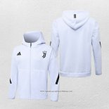Giacca con Cappuccio Juventus 25/26 Bianco