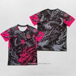 Maglia Barcellona Dragon 25/26 Nero Rosso Thailandia