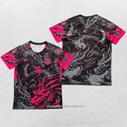 Maglia Barcellona Dragon 25/26 Nero Rosso Thailandia
