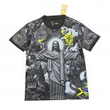 Maglia Brasile Jesus 24/25 Nero Thailandia