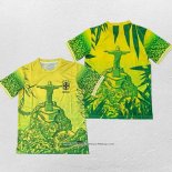 Maglia Brasile Jesus 2025-2026 Giallo Verde Thailandia