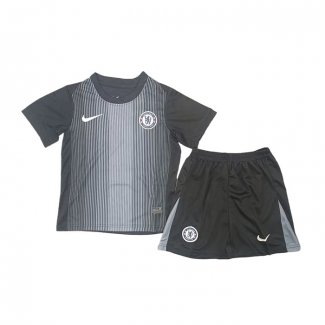 Maglia Chelsea Portiere 25-26 Bambino Nero