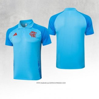 Maglia Polo Flamengo 2024 Blu -25