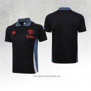Maglia Polo Manchester United Nero 24-25
