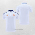 Maglia Polo Real Madrid 22/23 Bianco e Blu