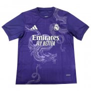 Maglia Real Madrid Dragon 24/25 Purpura Thailandia