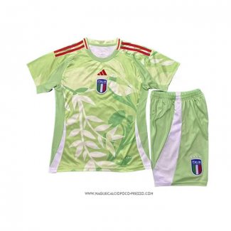 Seconda Maglia Italia Bambino Euro 2025