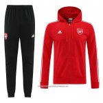 Tuta con Cappuccio Arsenal 22/23 Rosso