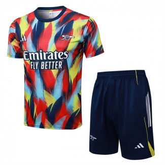 Tuta da Track Arsenal 25/26 Manica Corta Multicolor - Pantaloncini