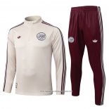 Tuta da Track Felpa Ajax 25/26 Giallo