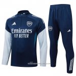 Tuta da Track Felpa Arsenal 25/26 Blu Grigio