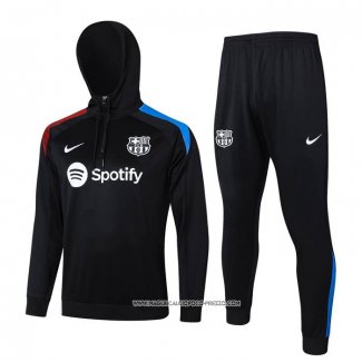 Tuta da Track Felpa Barcellona 2024 Nero -25