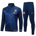 Tuta da Track Giacca Barcellona Bambino Blu Scuro 24-25