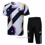 Tuta da Track Real Madrid 2023 Manica Corta - Pantaloncini