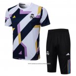 Tuta da Track Real Madrid 2023 Manica Corta - Pantaloncini