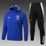 Chandal de Giacca a Vento Manchester United Blu 24-25