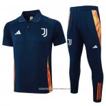 Conjunto Polo Juventus Blu 24-25