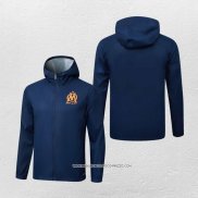 Giacca a Vento Olympique Marsiglia 25/26 Blu