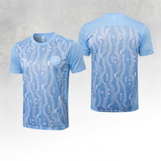 Maglia Allenamento Manchester City 2024 Blu -25
