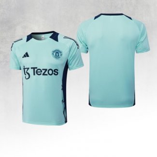 Maglia Allenamento Manchester United Verde 24-25