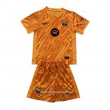 Maglia Barcellona Portiere Bambino Arancione 24-25