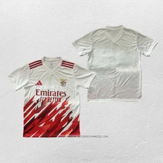 Maglia Benfica Special 2025-2026 Bianco Rosso Thailandia