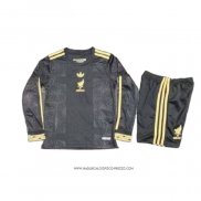 Maglia Messico Special Bambino Manica Lunga Nero 2025