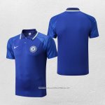 Maglia Polo Chelsea 22/23 Blu