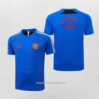 Maglia Polo Manchester United 25/26 Blu